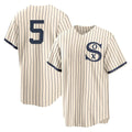 MATTH C.White Sox #5 Munetaka Murakami Player Cream Field of Dreams Home Game Stitched Jerseys
