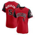 MATTH C.White Sox #5 Munetaka Murakami Player Red City Connect Limited Elite Home Stitched Jerseys