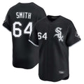 MATTH C.White Sox #64 Shane Smith Player Black Limited Home Stitched Jerseys