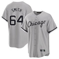 MATTH C.White Sox #64 Shane Smith Player Gray Home Game Stitched Jerseys
