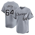 MATTH C.White Sox #64 Shane Smith Player Gray Road Limited Home Stitched Jerseys