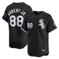 MATTH C.White Sox #88 Luis Robert Jr Player Black Limited Home Stitched Jerseys