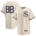 MATTH C.White Sox #88 Luis Robert Jr Player Cream Field of Dreams Home Game Stitched Jerseys