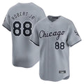 MATTH C.White Sox #88 Luis Robert Jr Player Gray Road Limited Home Stitched Jerseys
