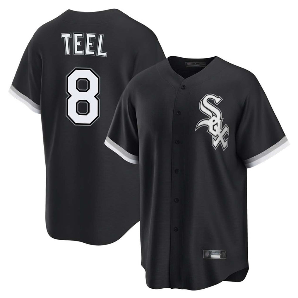 MATTH C.White Sox #8 Kyle Teel Player Black Home Game Stitched Jerseys