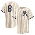 MATTH C.White Sox #8 Kyle Teel Player Cream Field of Dreams Home Game Stitched Jerseys