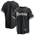 MATTH C.White Sox ## White Sox Blank Player Black City Connect Home Game Stitched Jerseys