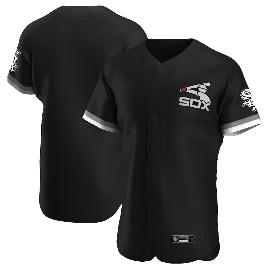 MATTH C.White Sox ## White Sox Blank Player Black Limited Elite Home Game Stitched Jerseys