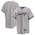 MATTH C.White Sox ## White Sox Blank Player Gray Home Game Stitched Jerseys