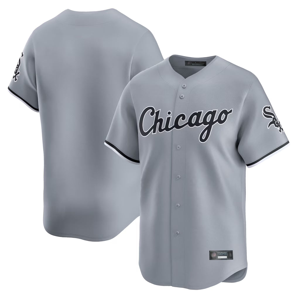 MATTH C.White Sox ## White Sox Blank Player Gray Road Limited Home Stitched Jerseys