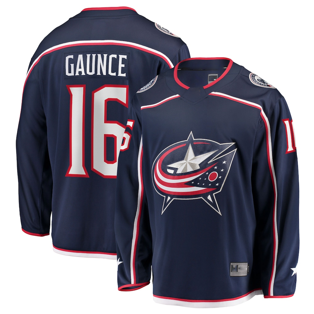 MATTH CB.Jackets #16 Brendan Gaunce Navy Home Breakaway Jersey