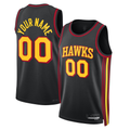 MATTH Custom A.Hawks Black 2022-23 Swingman Jerseys - Statement Edition