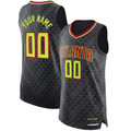 MATTH Custom A.Hawks Black Authentic Jerseys - Icon Edition