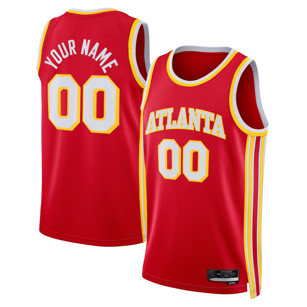 MATTH Custom A.Hawks Red Swingman Jerseys - Icon Edition