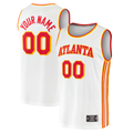 MATTH Custom A.Hawks White Fast Break Replica Jerseys - Association Edition