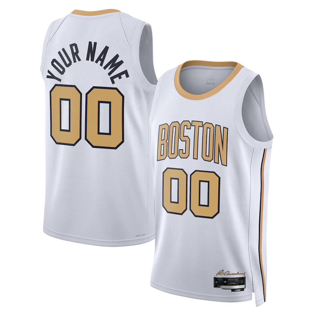 MATTH Custom B.Celtics White 202526 City Edition Swingman Jerseys