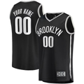 MATTH Custom B.Nets Black Fast Break Replica Jerseys - Icon Edition