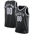 MATTH Custom B.Nets Black Swingman Jerseys - Icon Edition