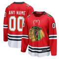 MATTH Custom C.Blackhawks Red Centennial Breakaway Jerseys