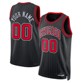 MATTH Custom C.Bulls Black 2022-23 Swingman Jerseys - Statement Edition