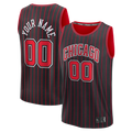 MATTH Custom Chicago BullsC.Bulls Black Fast Break Jerseys - Icon Edition