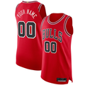 MATTH Custom C.Bulls Red Authentic Jerseys - Icon Edition