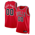 MATTH Custom C.Bulls Red Swingman Jerseys - Icon Edition