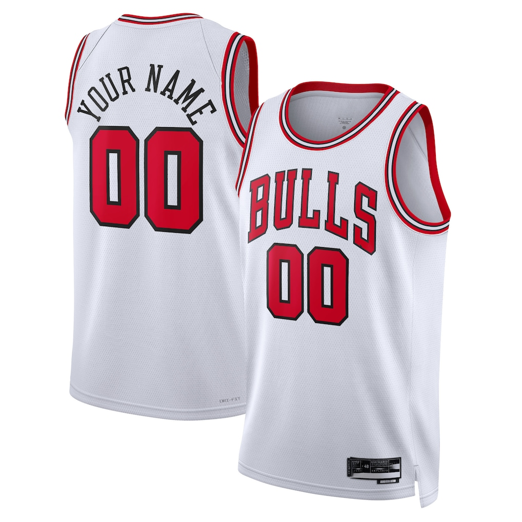 MATTH Custom C.Bulls White Swingman Jerseys - Association Edition