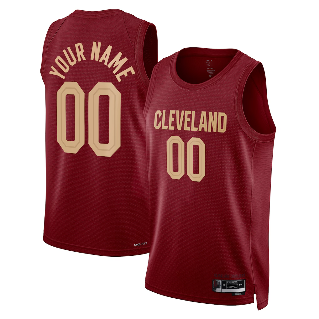 MATTH Custom C.Cavaliers Burgundy Swingman Jerseys - Icon Edition