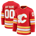MATTH Custom C.Flames Red Home Premium Jerseys