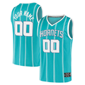 MATTH Custom C.Hornets  Teal Fast Break Replica Jerseys - Icon Edition