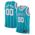 MATTH Custom C.Hornets  Teal Swingman Jerseys - Icon Edition