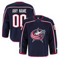 MATTH Custom CB.Jackets Navy Home Authentic Pro Jersey
