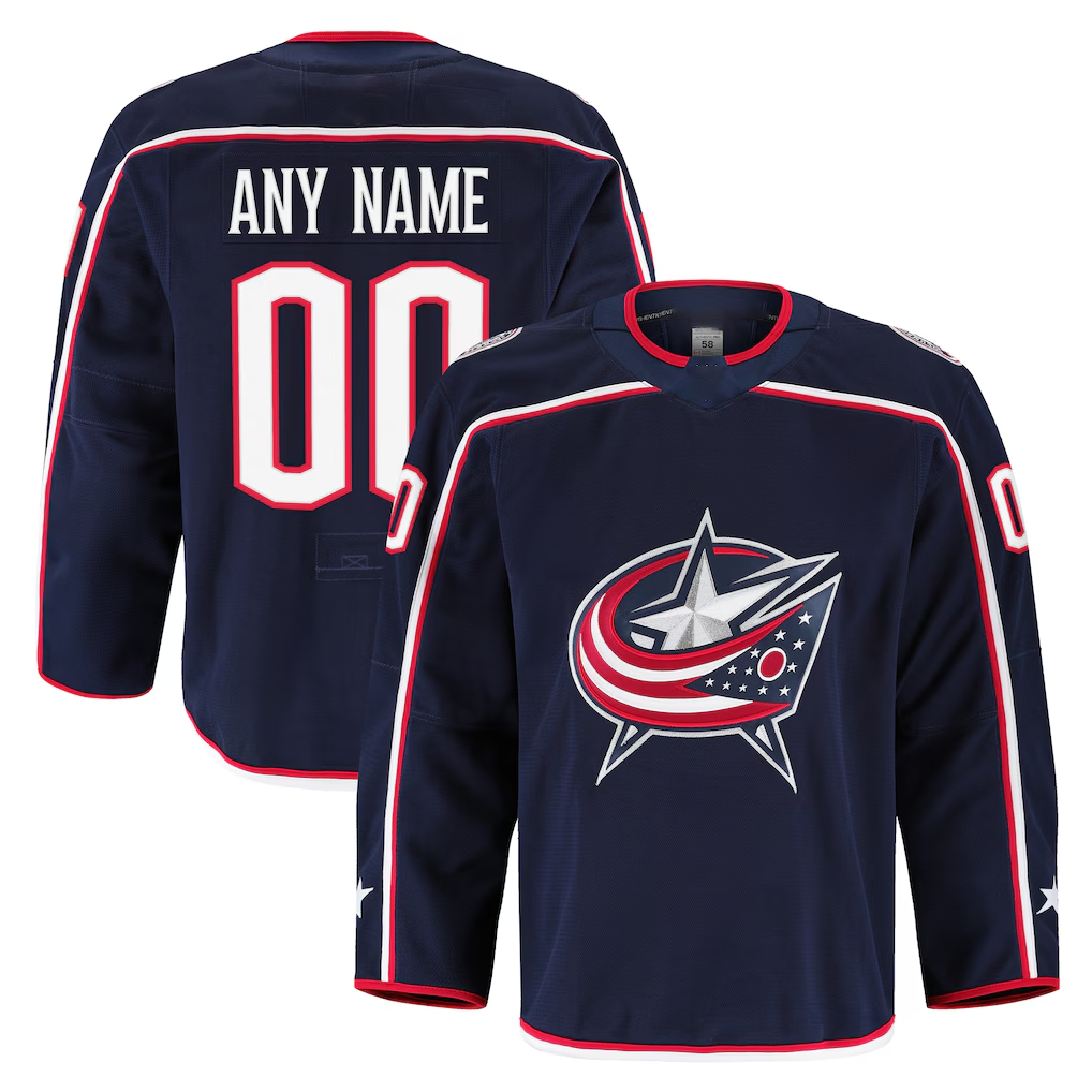 MATTH Custom CB.Jackets Navy Home Authentic Pro Jersey