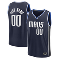 MATTH Custom D.Mavericks Navy Fast Break Jerseys - Statement Edition