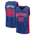 MATTH Custom D.Pistons  Blue Fast Break Jerseys - Icon Edition