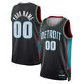 MATTH Custom D.Pistons Charcoal 202526 City Edition Swingman Jerseys