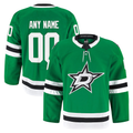 MATTH Custom D.Stars Kelly Green Home Authentic Pro Jerseys