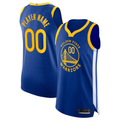 MATTH Custom G.State Warriors Blue 2020-21 Authentic Jerseys - Icon Edition