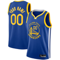 MATTH Custom G.State Warriors Royal 2019-20 Swingman Jerseys - Icon