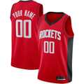 MATTH Custom H.Rockets Red Swingman Stitched Jerseys-Icon Edition