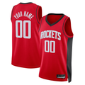 MATTH Custom H.Rockets Red Swingman Stitched Jerseys-Icon Edition