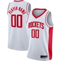 MATTH Custom H.Rockets White 2020-2021 Swingman Stitched Jerseys-Association Edition