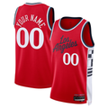 MATTH Custom LA.Clippers Red 2024-2025 Swingman Stitched Jerseys - Statement Edition