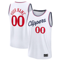 MATTH Custom LA.Clippers White Fast Break Stitched Jerseys - Association Edition