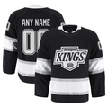 MATTH Custom LA.Kings Black Home Authentic Pro Jerseys