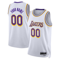 MATTH Custom LA.Lakers White Swingman Stitched Jerseys - Association Edition