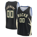 MATTH Custom M.Bucks Black Fast Break Jerseys - Statement Edition