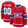 MATTH Custom M.Canadiens Red Home Premium Jerseys
