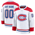 MATTH Custom M.Canadiens White Away Premium Jerseys